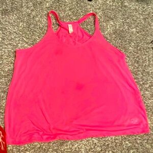 Pink Under Armor Tank Top